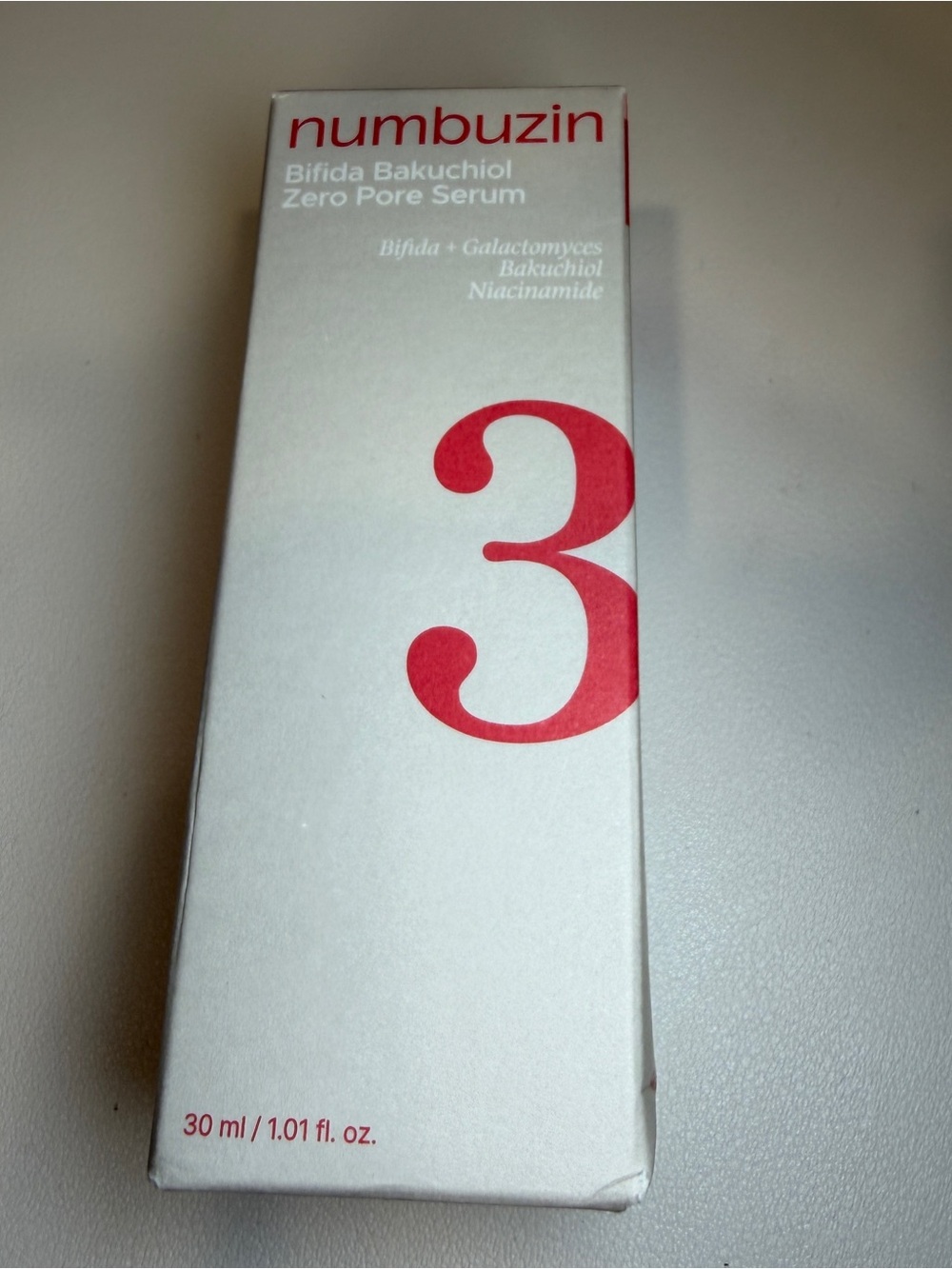 Numbuzin Bifida Bakuchiol Zero Pore Serum 30ml